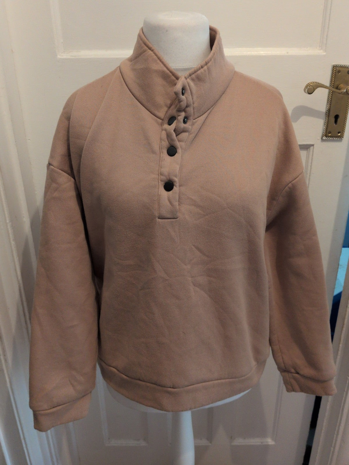 Shein Large Pale Brown Pullover Jumper Ladies
