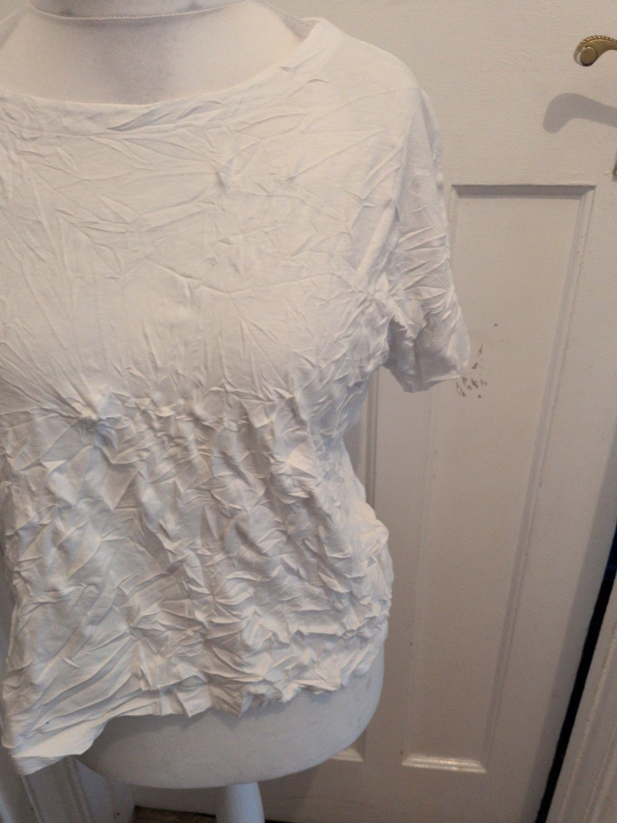 White Stuff 16 White Short Sleeve Tee