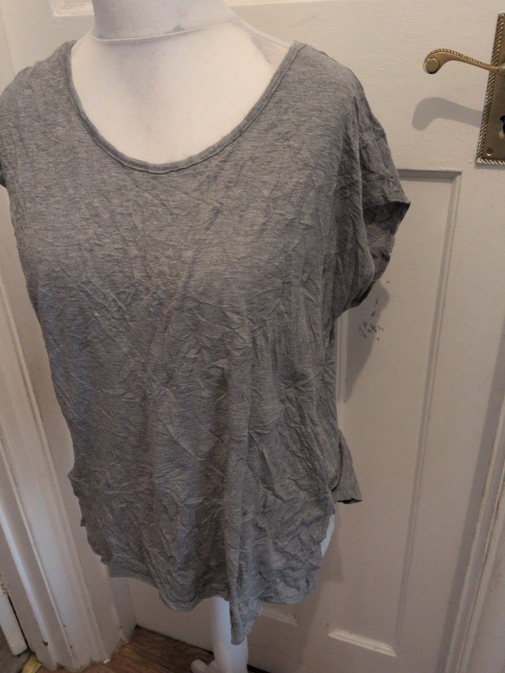 Edit 12 Grey Short Sleeve T-shirt Ladies