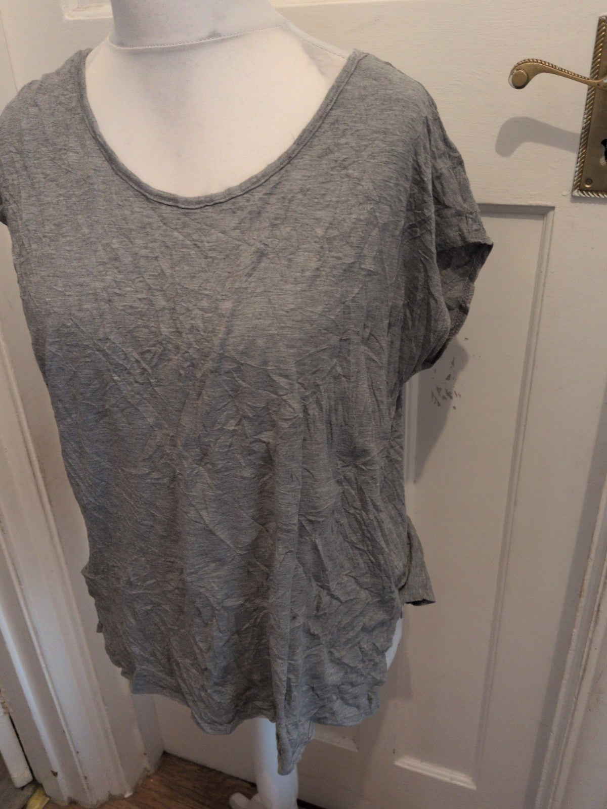 Edit 12 Grey Short Sleeve T-shirt Ladies