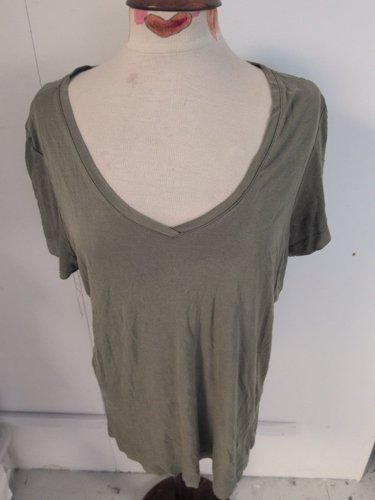 Next 20 Green Slouch T-shirt  Short Sleeve