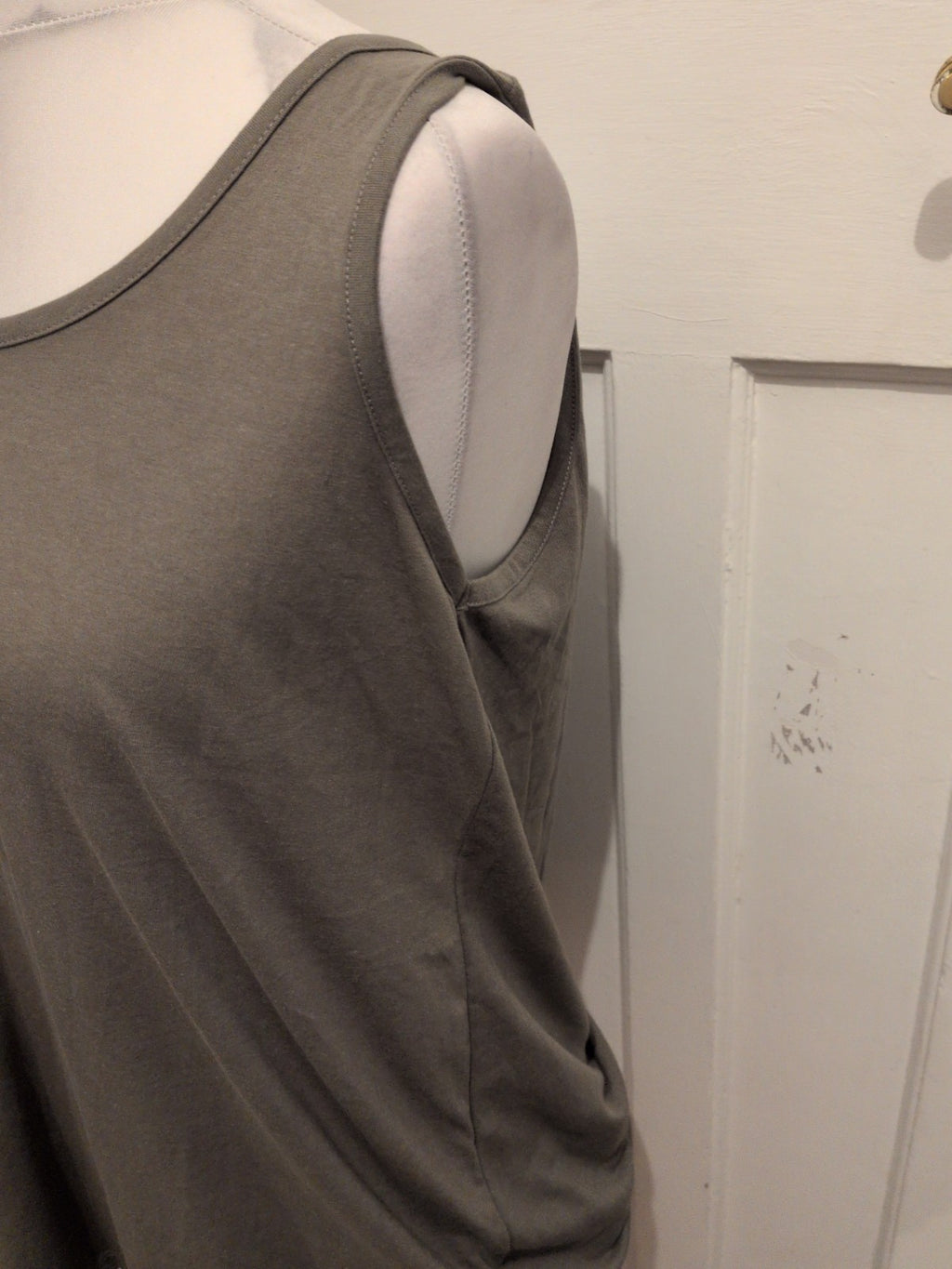 Yours 18 Green Sleeveless T-shirt