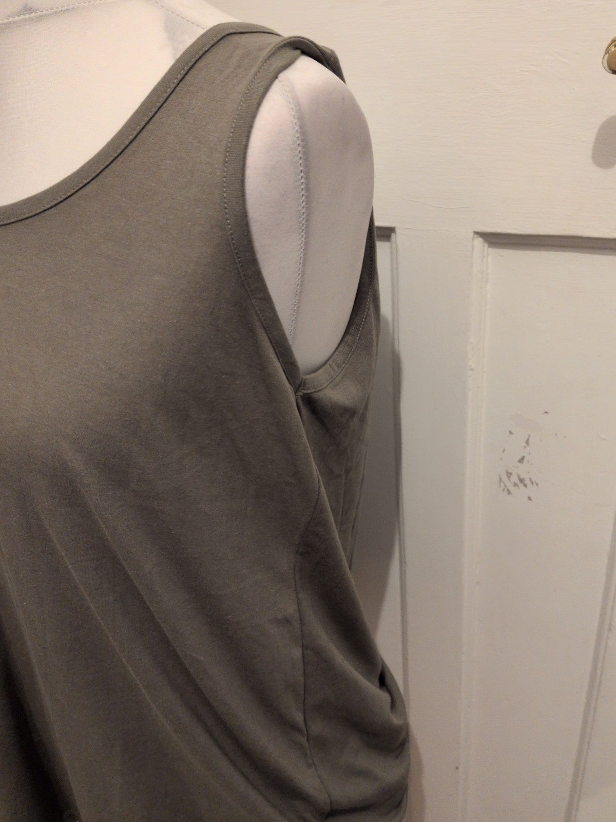 Yours 18 Green Sleeveless T-shirt