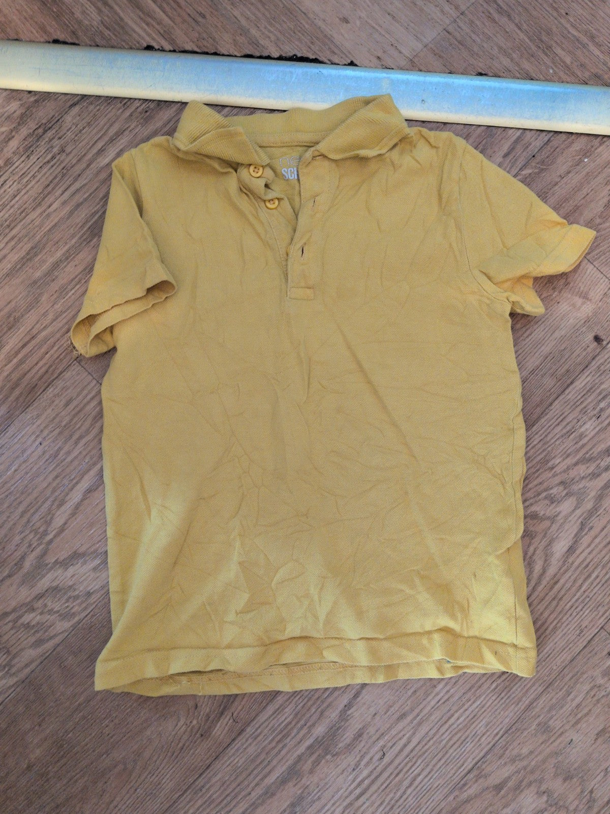 Next School 5 Years Yellow Polo Shirt