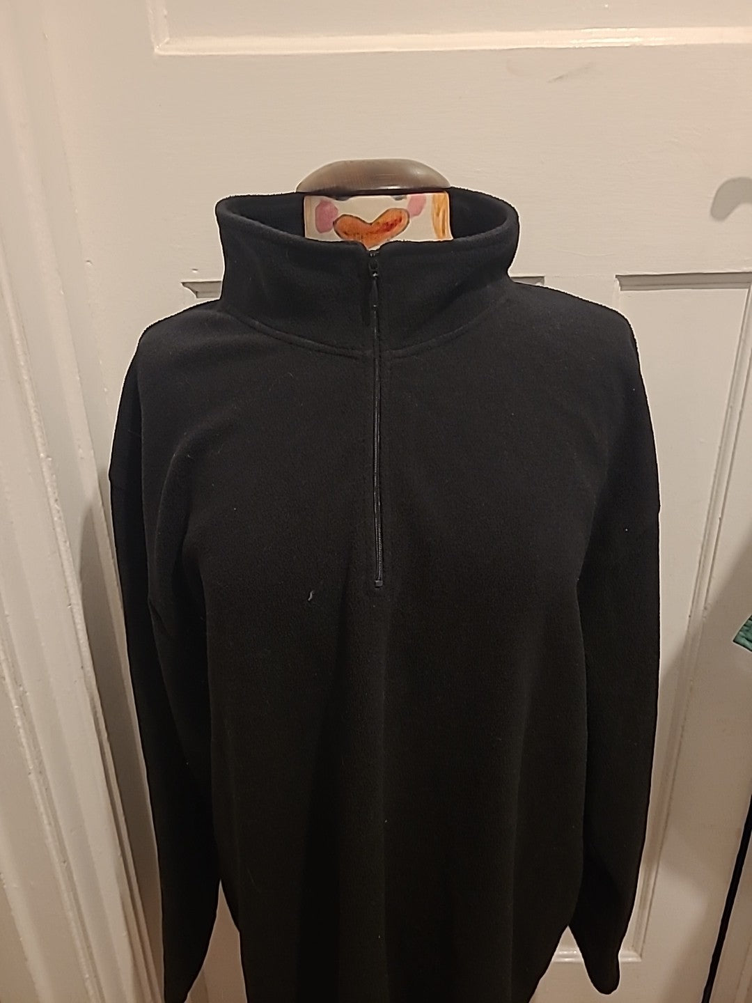 Mens Fortress Size XL Black Long Sleeve Jumper