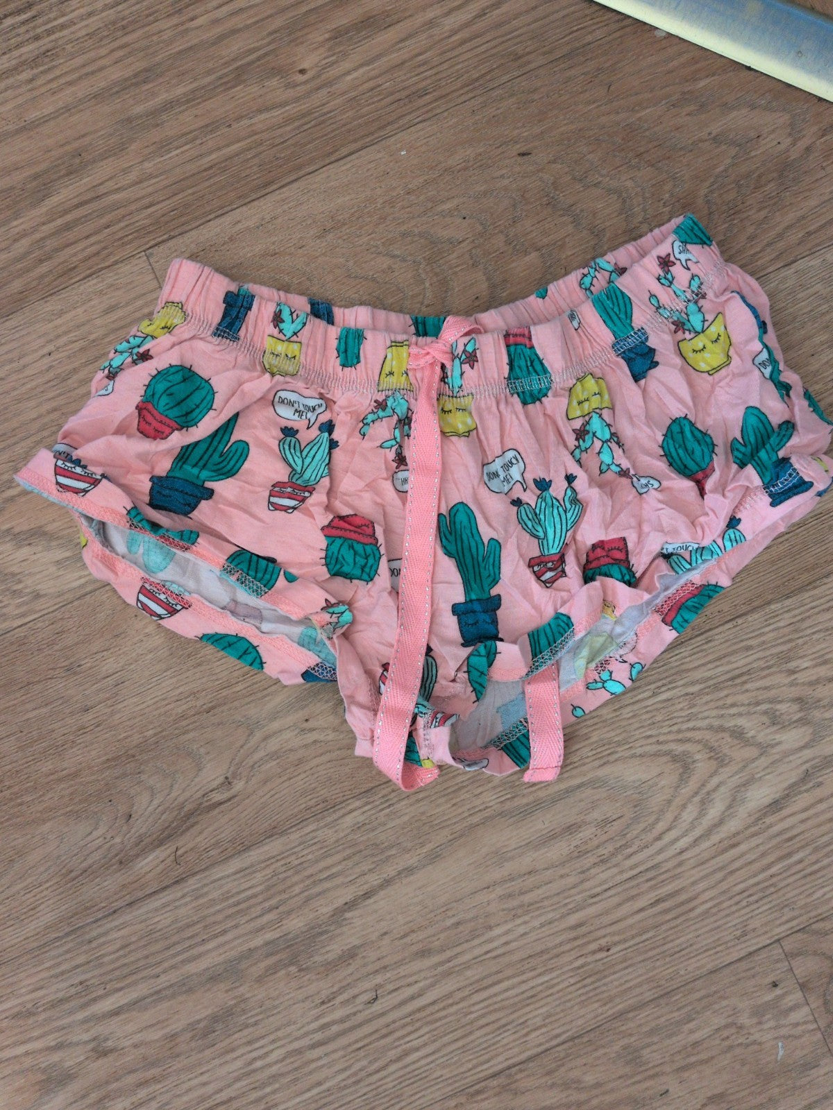 Primark 6-8 Pink Print Sleep Shorts