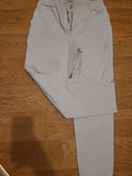 Ladies Brax Magic Size Medium Pale Grey Denim Jeans