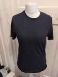 TU Man Small Reg Fit Navy Short Sleeve T-shirt Plain