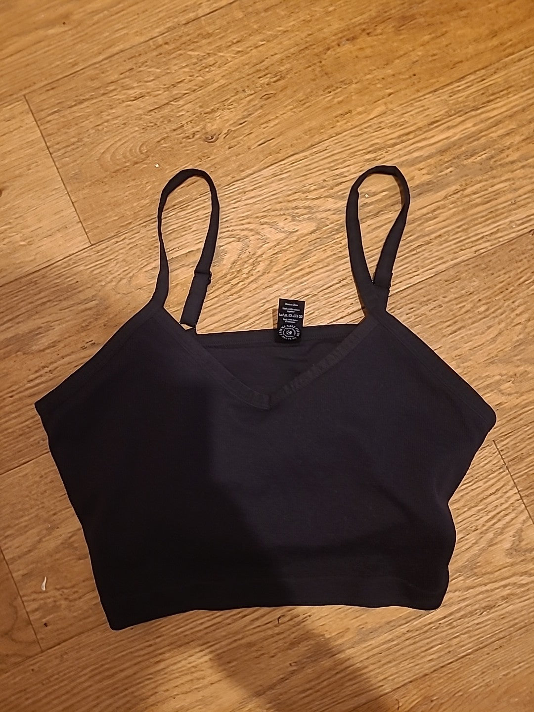Ladies George Size XL Black Sleeveless Boob Tube Top
