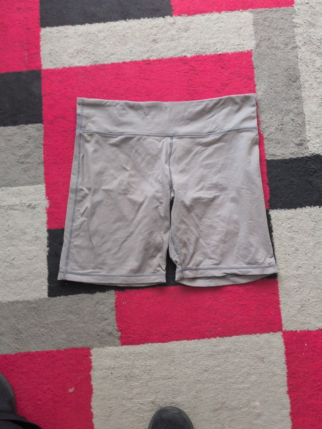 USA Pro 14 Fitness Grey Biker Shorts