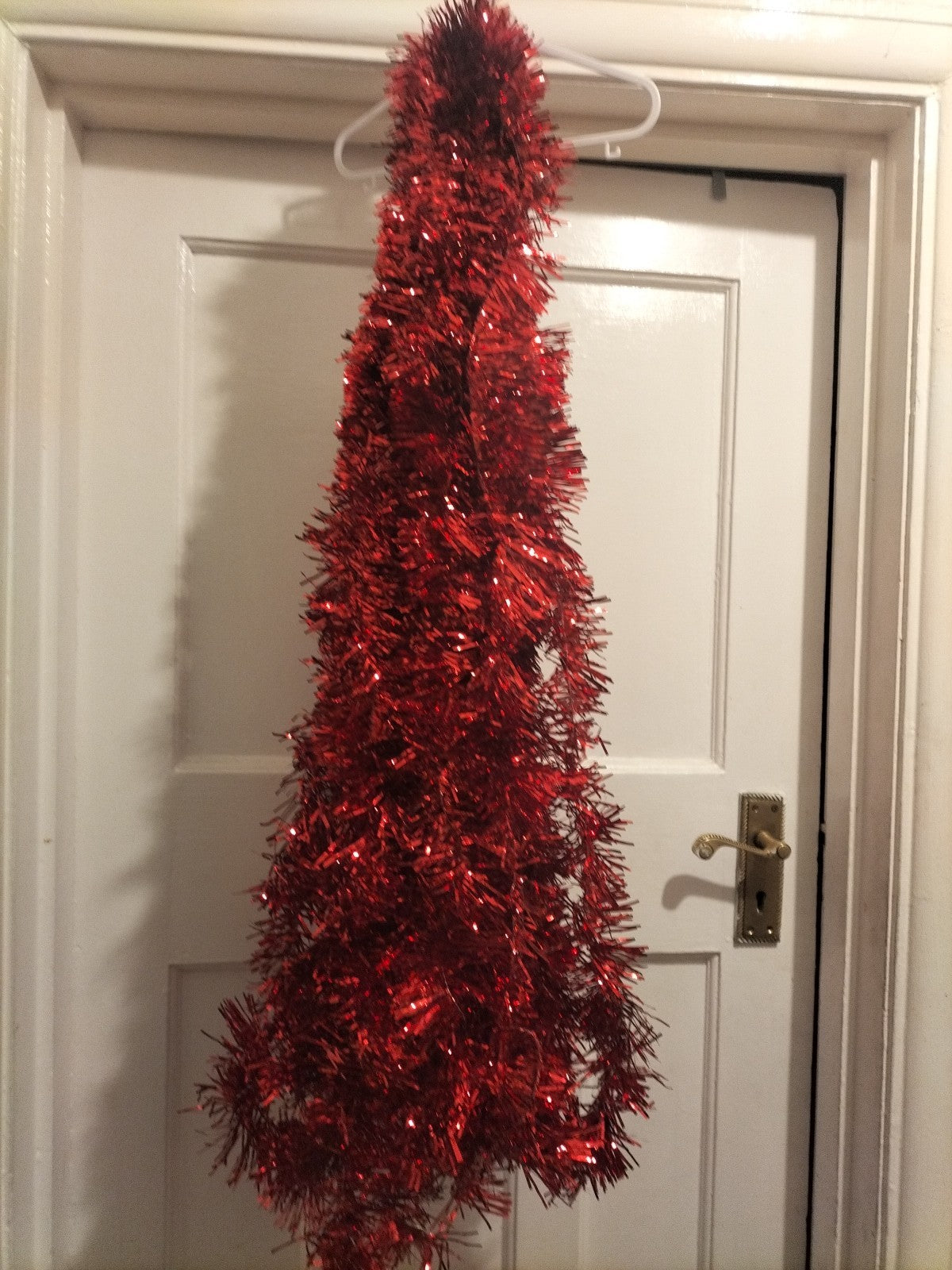 Brand new Red 2M Christmas decoration Tinsel