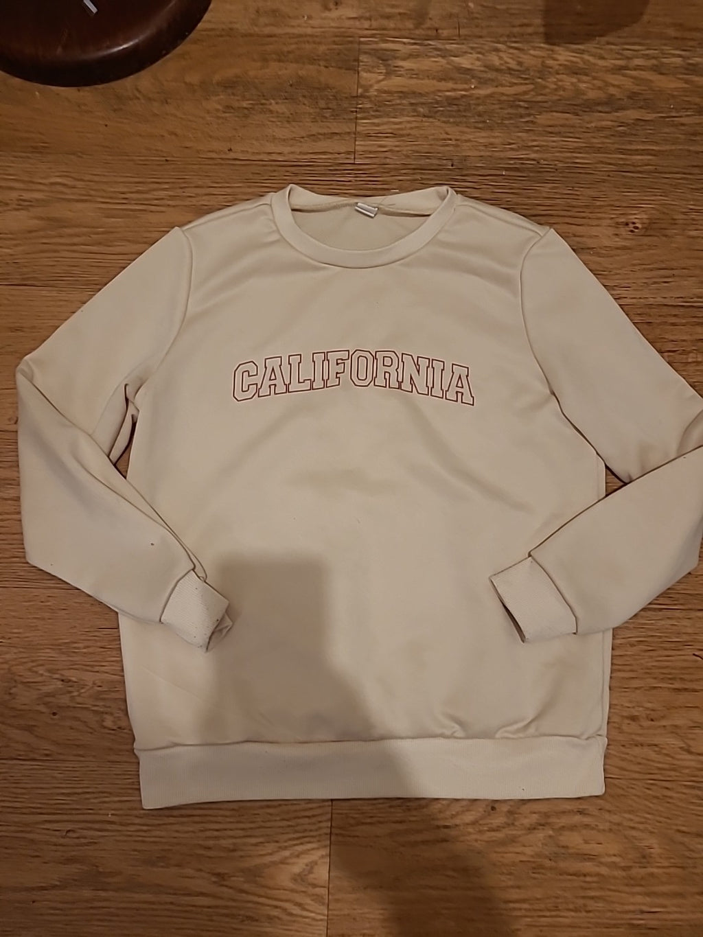 Girls Age 11-12 Years Beige "California" Jumper
