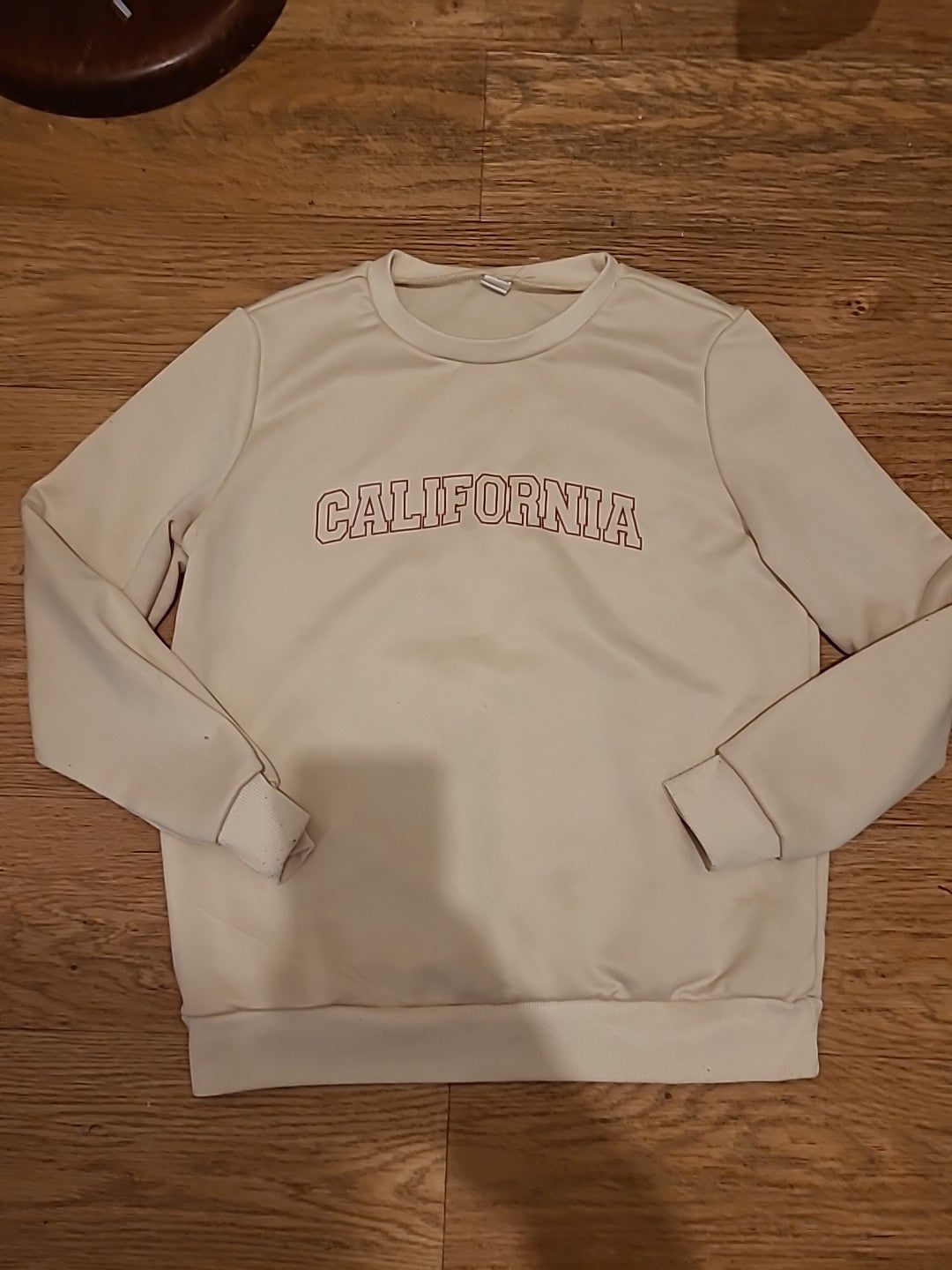 Girls Age 11-12 Years Beige "California" Jumper
