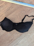 George 38c Black Bra Padded And Wired