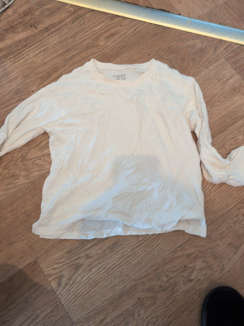 Next 5-6 Years Natural Long Sleeve Tshirt