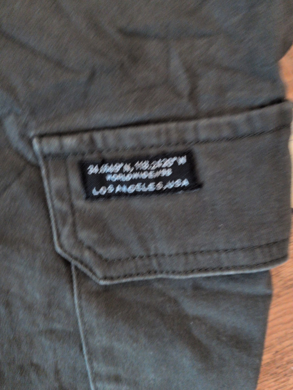 Matalan Boys 11 Years Green Elasticated Cargo Trousers
