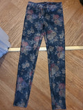 Ladies Zara Size Euro 34 Floral Jegging