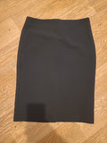 Ladies Marks And Spencer Size 10 Charcoal Lined Pencil Skirt