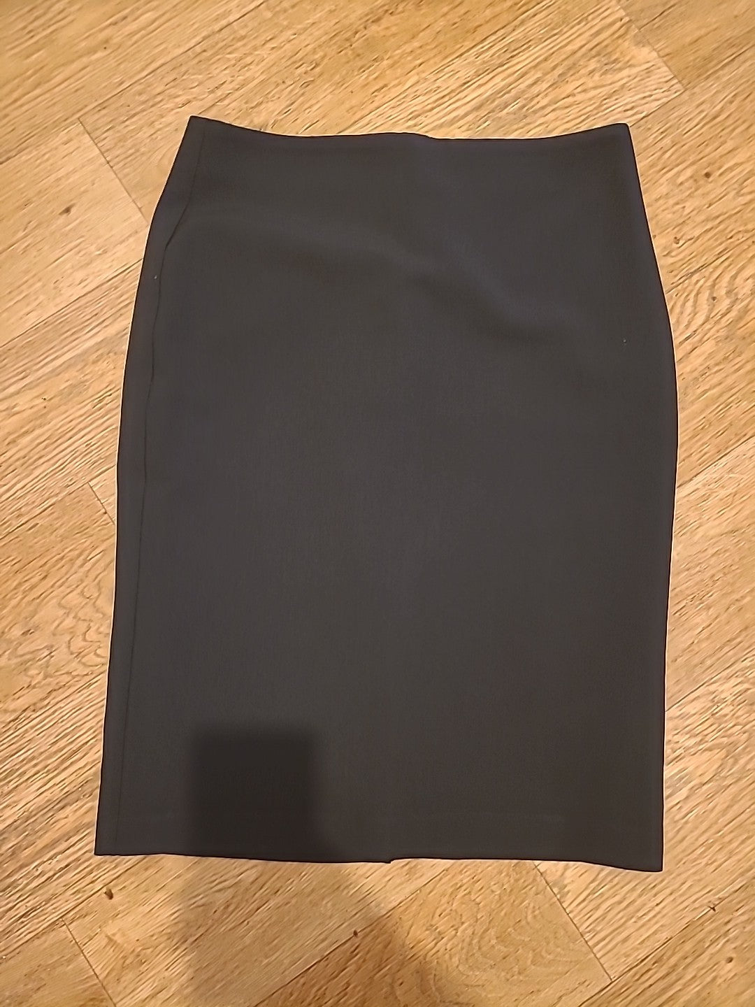 Ladies Marks And Spencer Size 10 Charcoal Lined Pencil Skirt