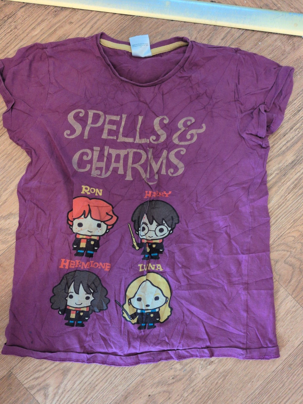 Pep&Co 12-13 Years Harry Potter Pyjama Top(Small Bleach Mark On Back)
