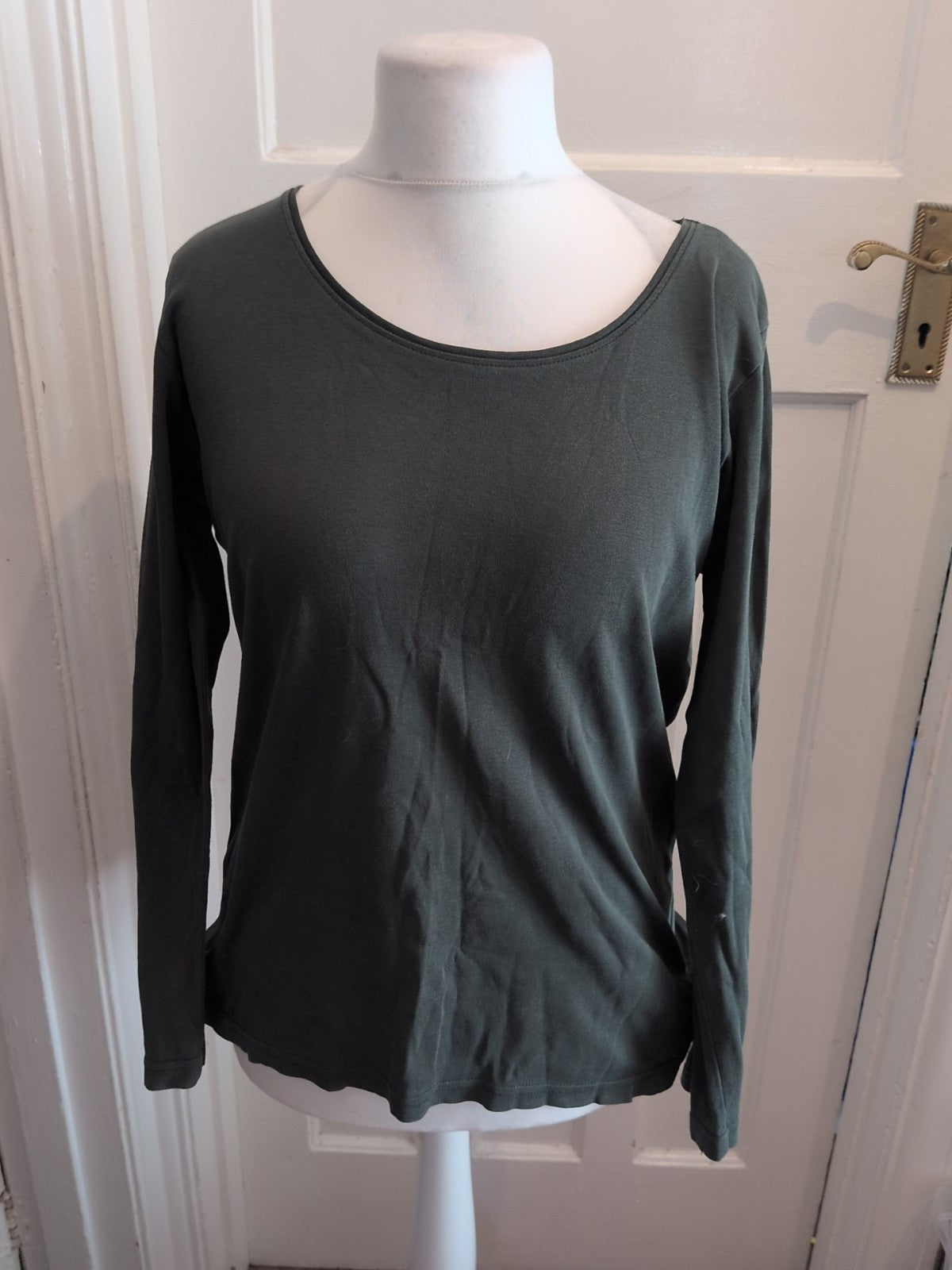 Isle 18-20 Green Long Sleeve Blouse