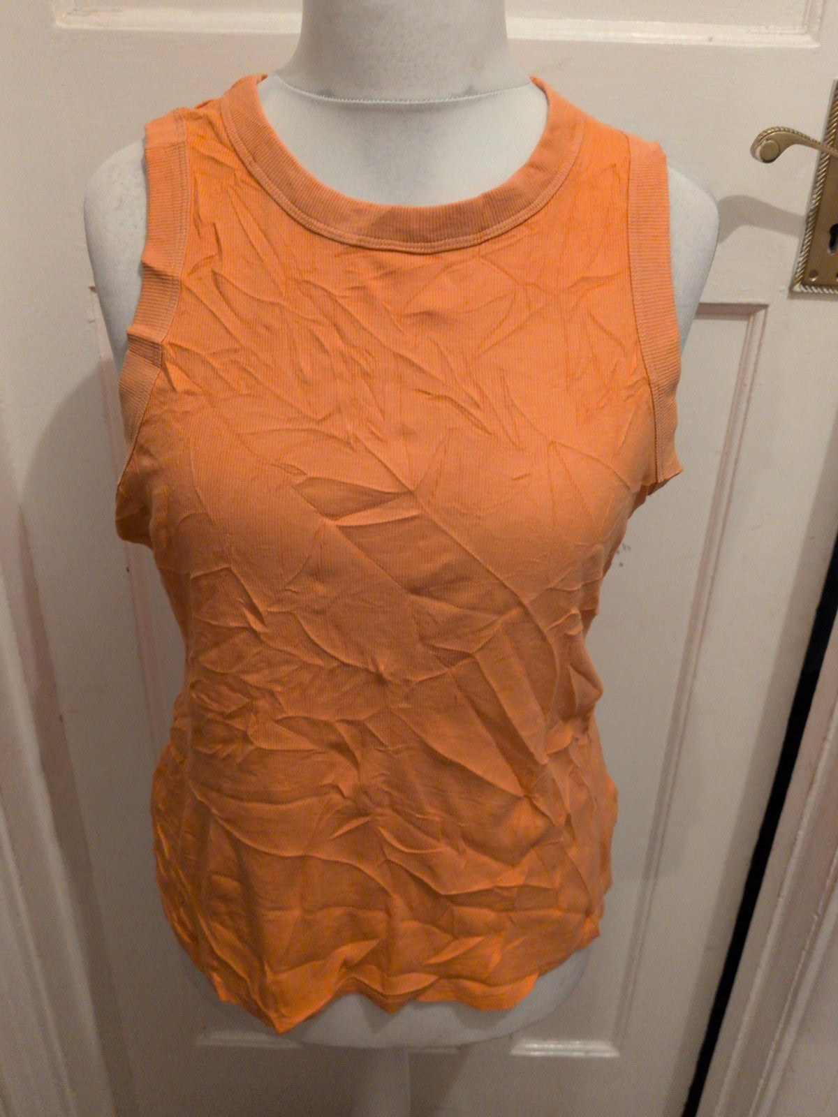 F&F XL Coral Sleeveless Vest Tank T-shirt Ladies
