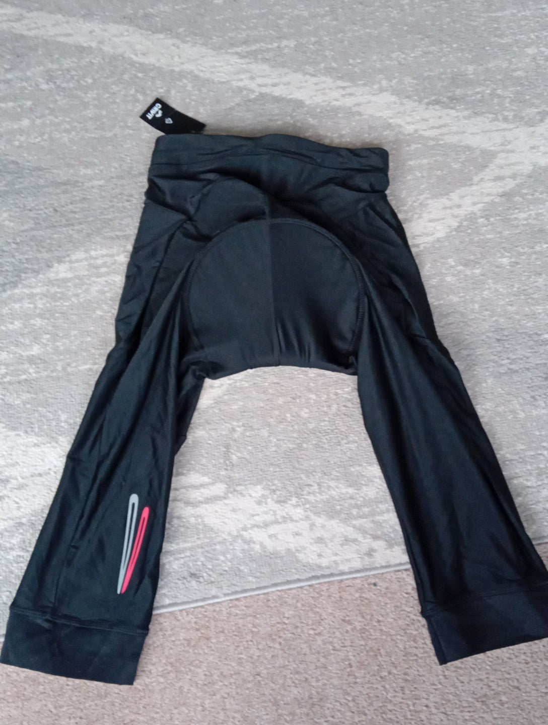 Ladies Brand New Crivit Cycling Shorts Size Med 12/14 Black