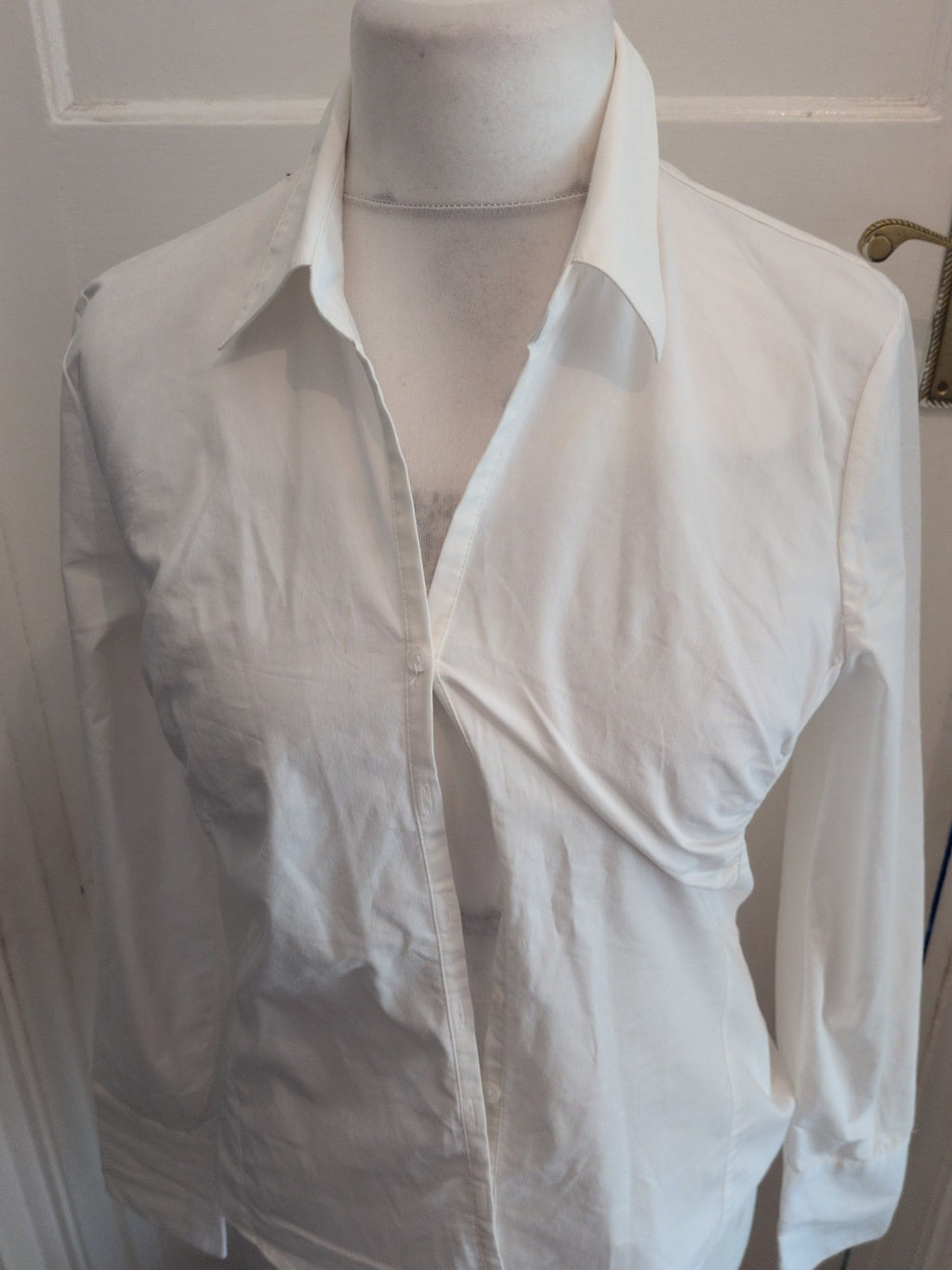 Authentic Clothing Company 14 White Long Sleeve Shirt