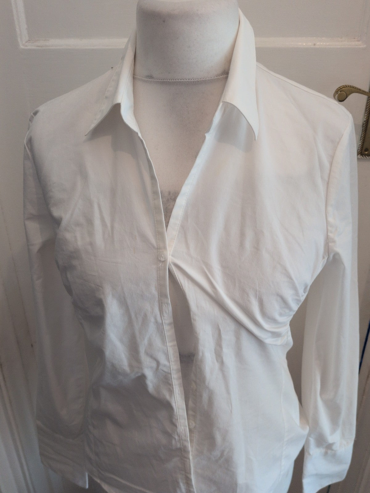 Authentic Clothing Company 14 White Long Sleeve Shirt