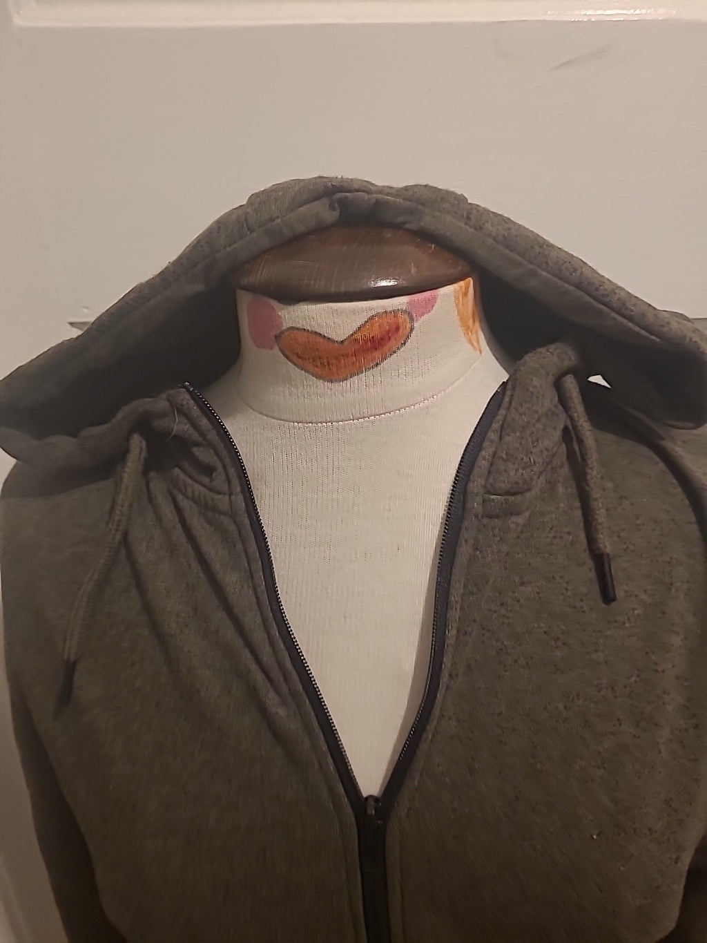 Mens Primark Size XS Khaki Zip Through Jacket