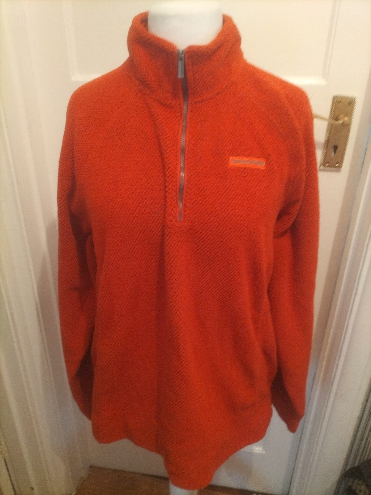 Mens Craighoppers Size XL Rust Burnt Orange Pullover Jumper