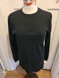 Mens Portwest Size Medium Black Long Sleeved Tshirt