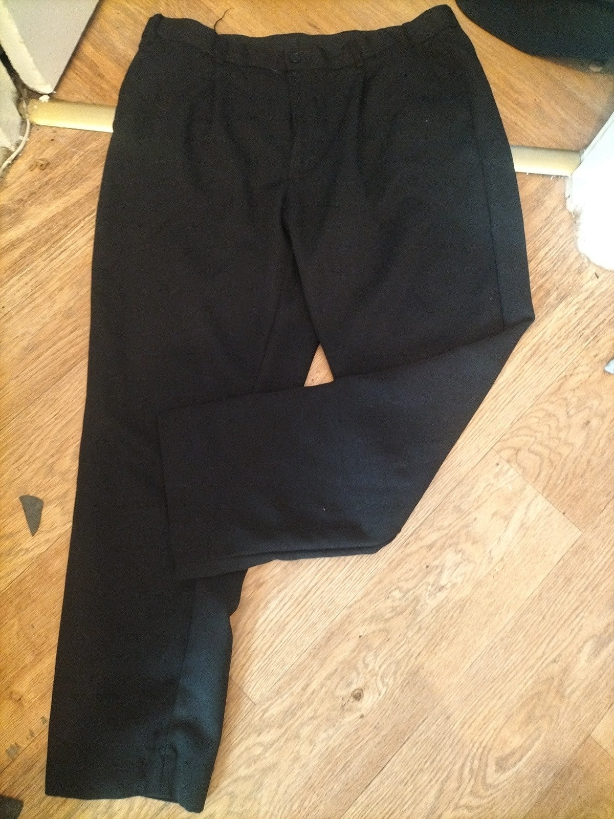 Taylor&Wright 36s Black Smart Trousers