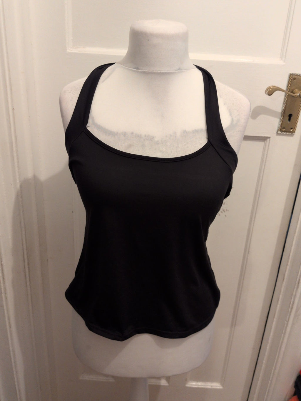 2XL Black Halterneck Top