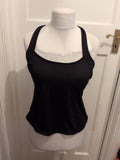 2XL Black Halterneck Top