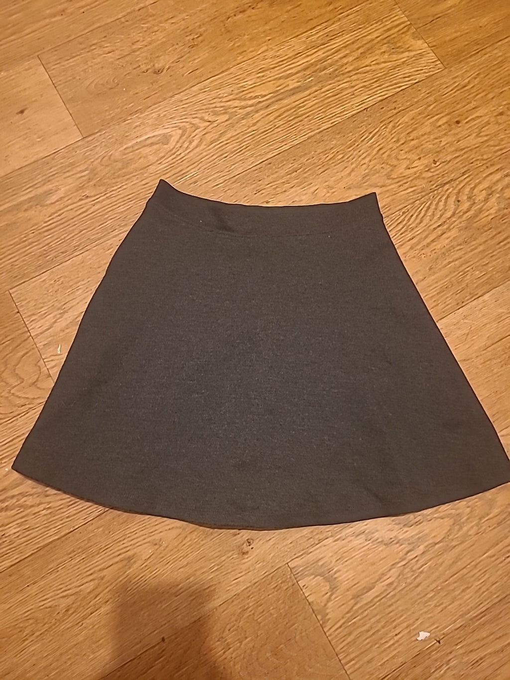 Girls Tu Age 9 Years Grey Stretch Flare Skirt Uniform