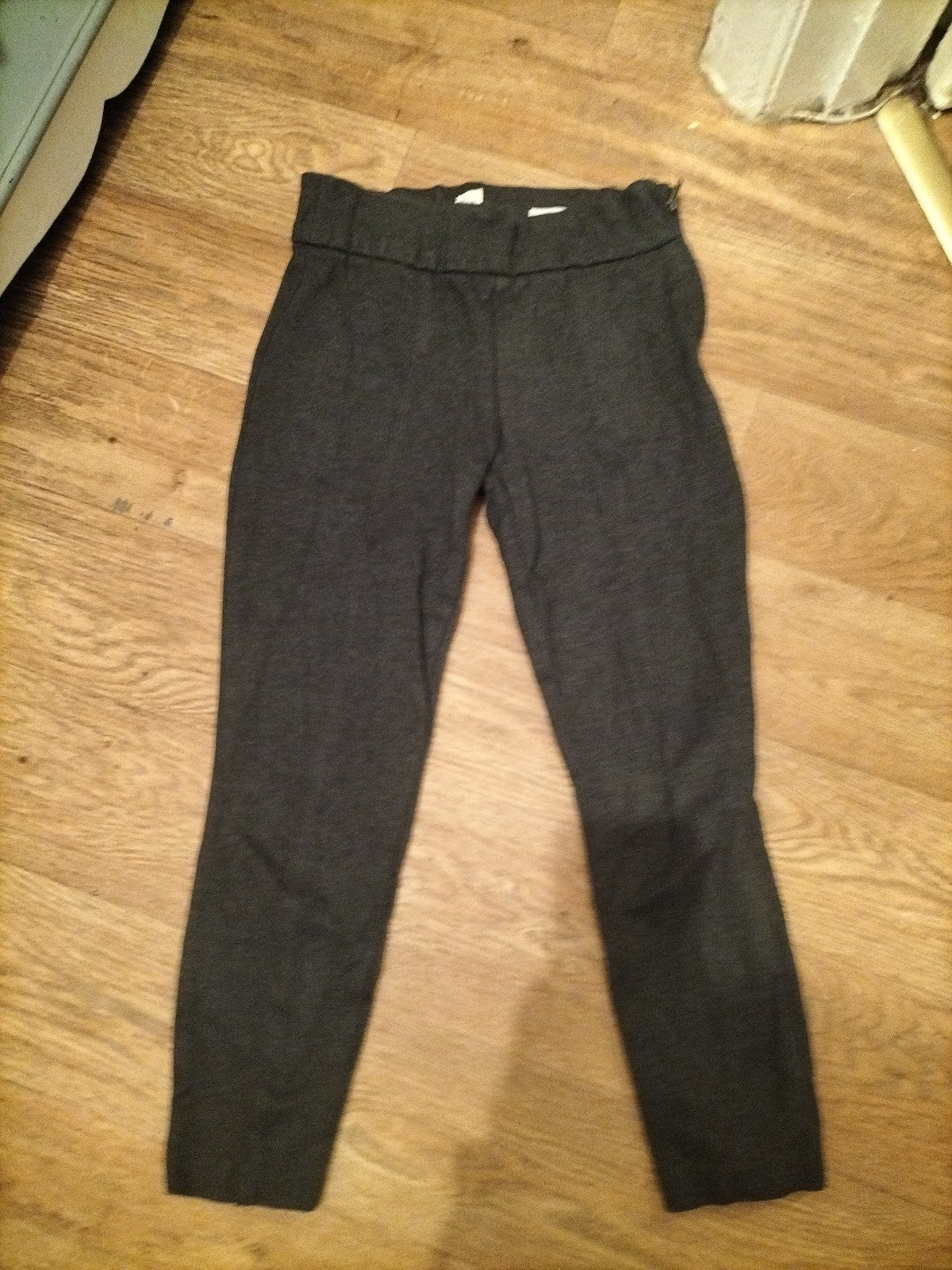 Ladies Gap Size Small Grey Side Zip Legging