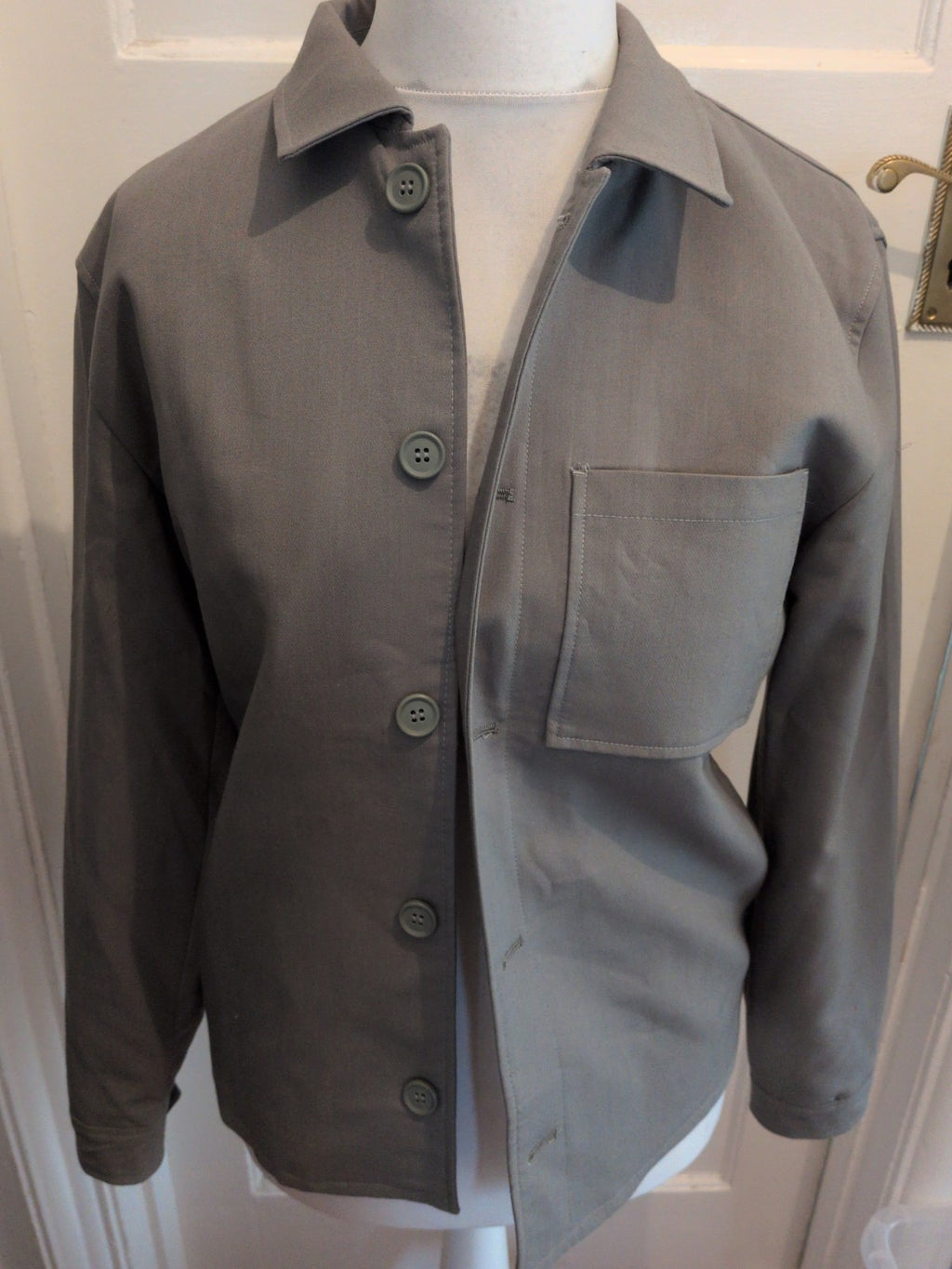 Primark Small Pale Sage Lined Buttoned Jacket
