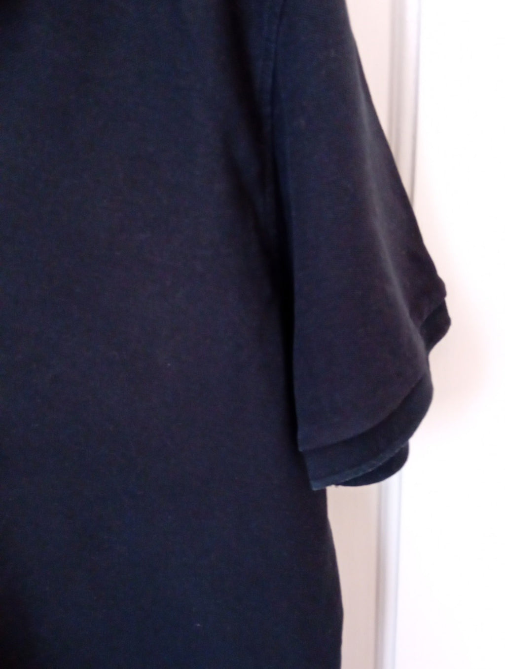 Mens M&S Black Polo Top Size Large