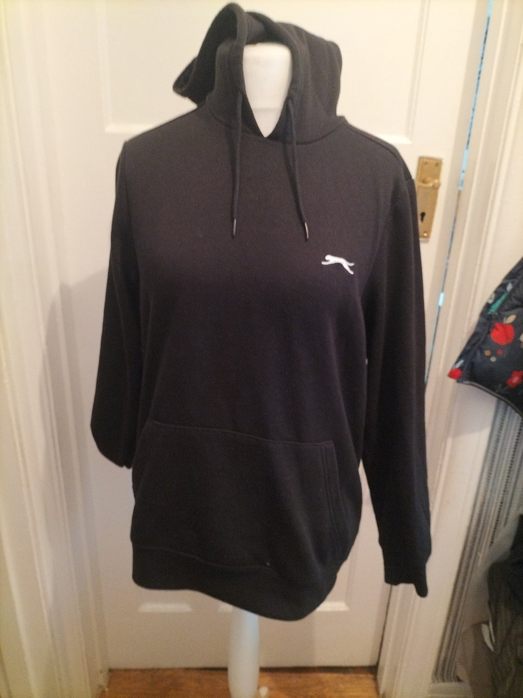 Mens Slazenger Size M Black Pullover Hoodie