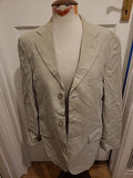 Mens Marks And Spencer Collezione Size 38M Stone Blazer