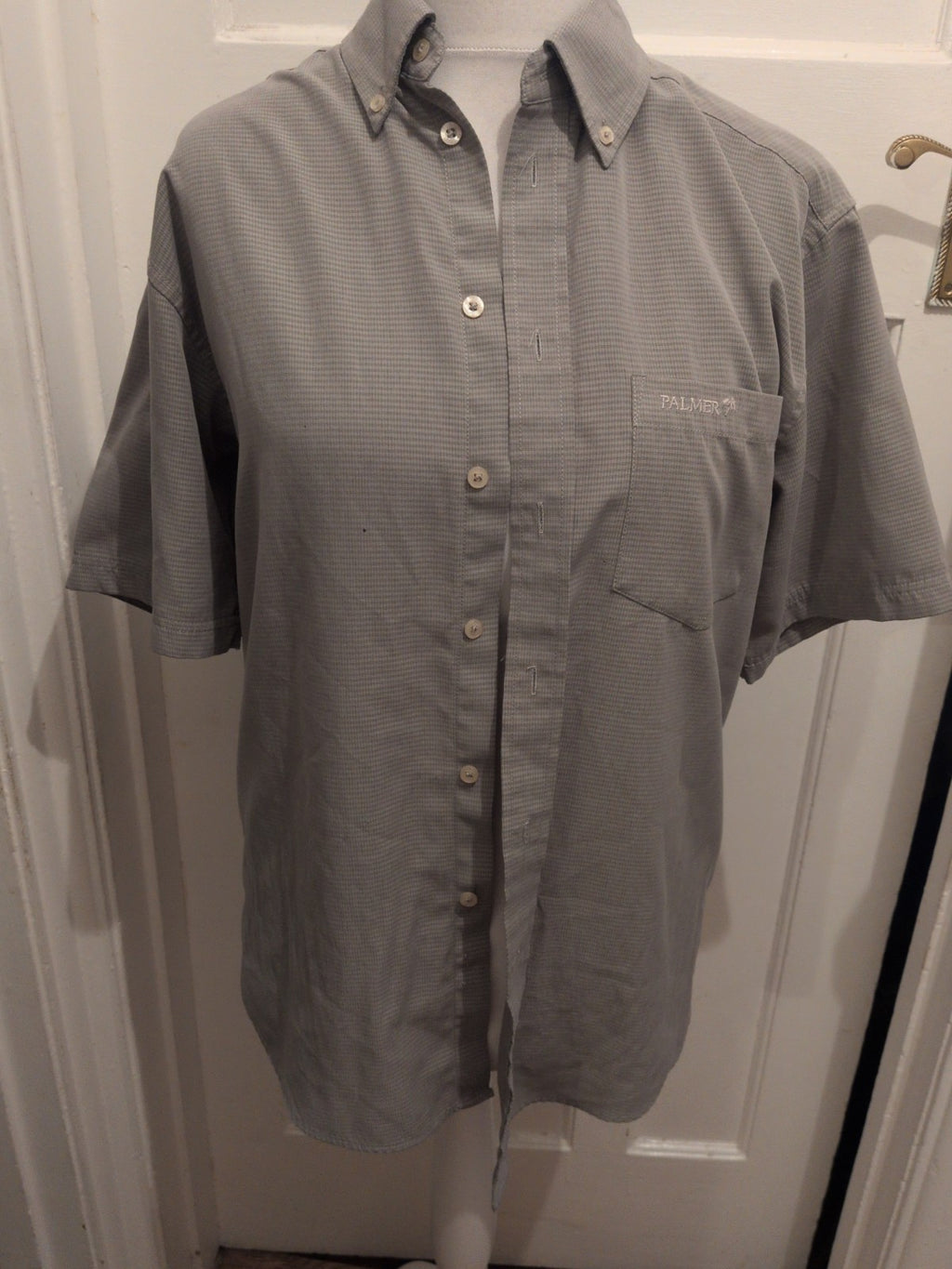 Arnold Palmer Small Pale Green Short Sleeve Shirt