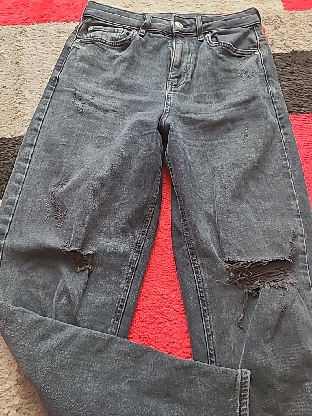 Ladies Marks And Spencer Size 8R Mom Jeans