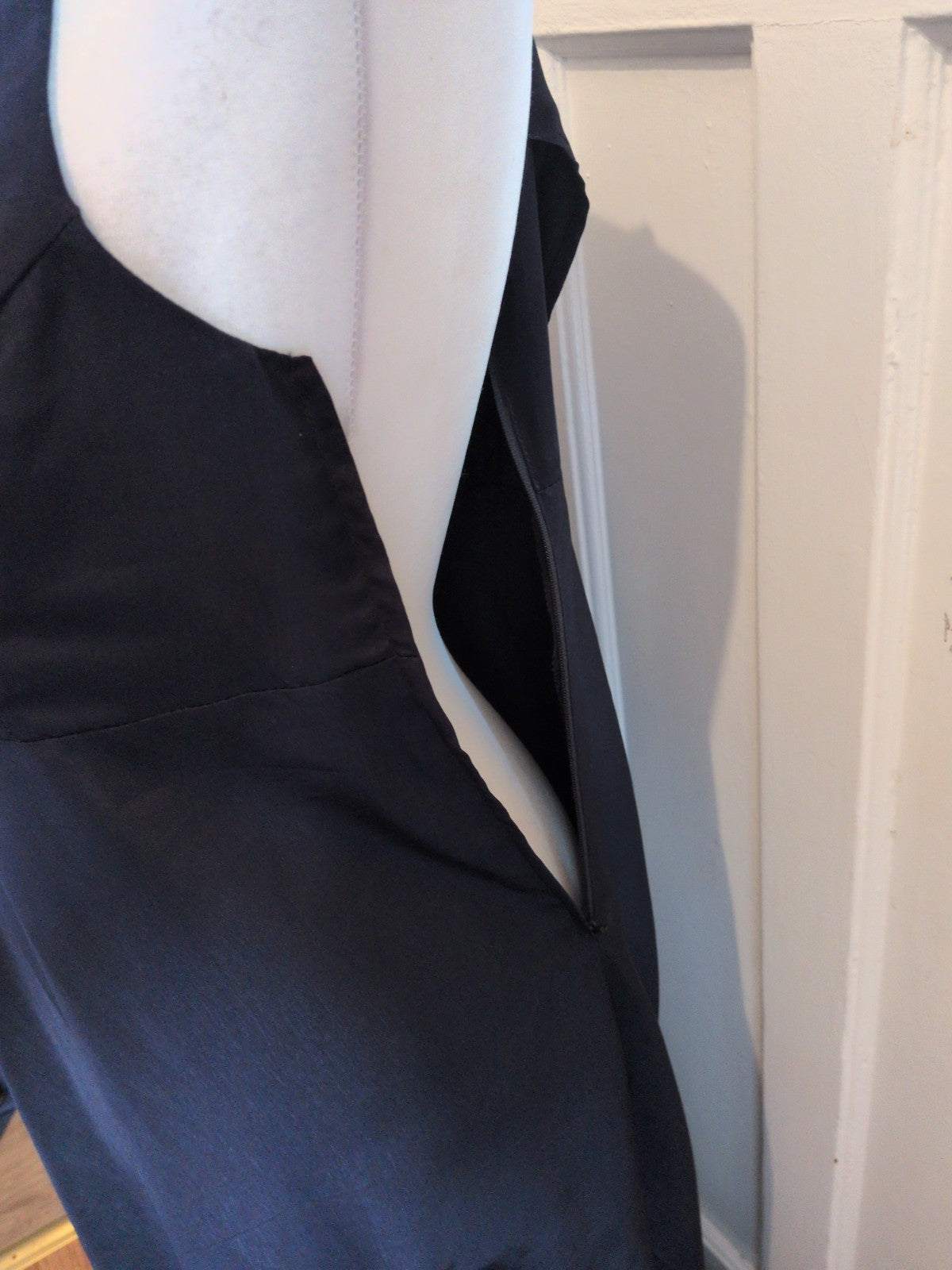 Ladies Size 2XL Navy Long Length Sleeveless Dress