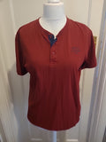 Mens Atlas For Men Size Medium Red Short Sleeved Tshirt