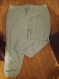 Ladies M&S Size XL Aqua Elasticated Pyjama Bottoms