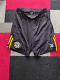 Large Black Newport County Elasticated Shorts
