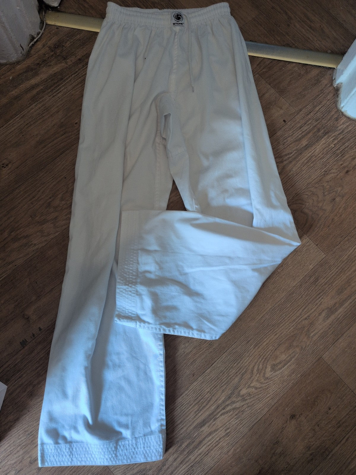 Bytomic 13 Years White Elasticated Trouser