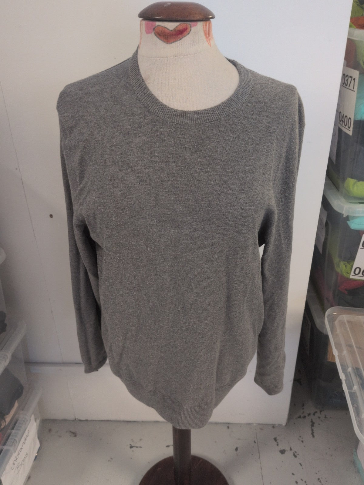 George Medium Pure Cotton Grey Jumper