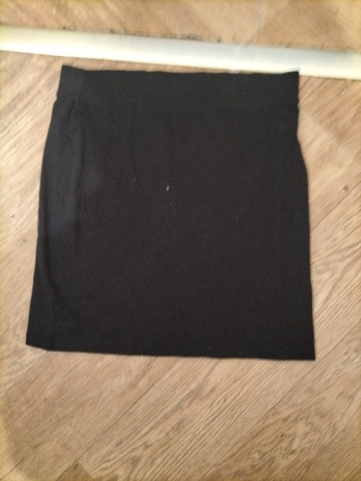 H&M Basic Small Black Plain Mini Skirt